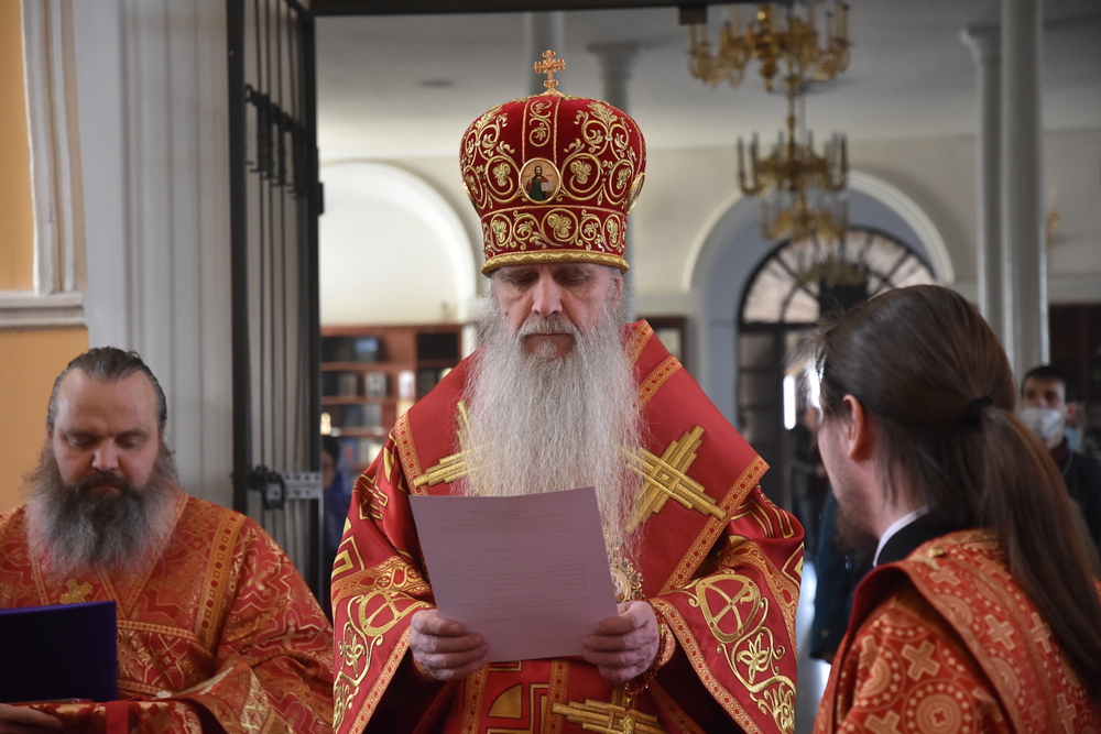 Вечерня и награждение 19 апреля 2020 4