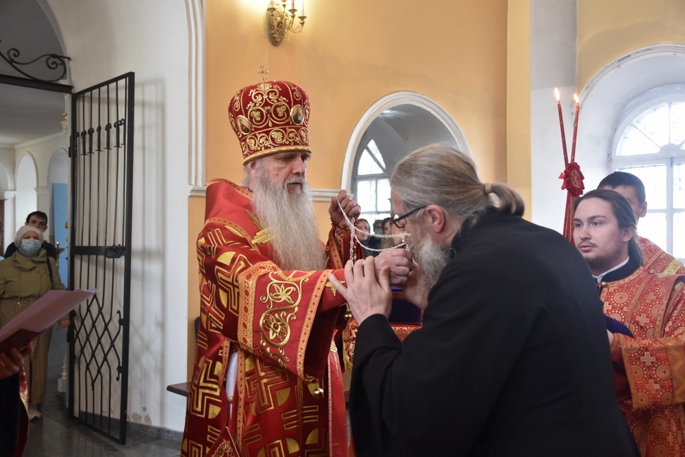 Вечерня и награждение 19 апреля 2020 5