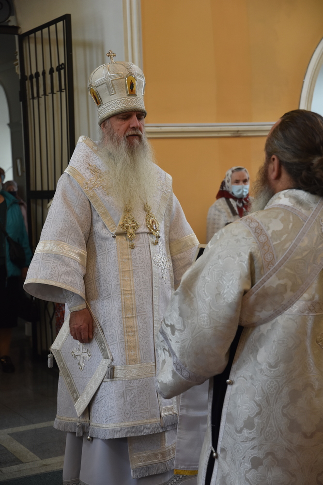 Литургия 23 августа 2020 2